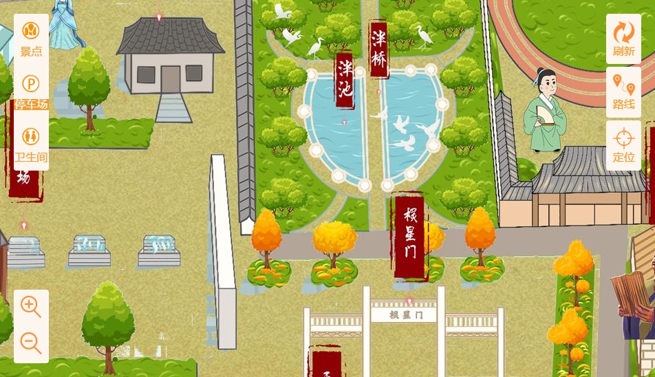 六盘水手绘地图景区语音讲解导览系统：智慧景区建设的基石